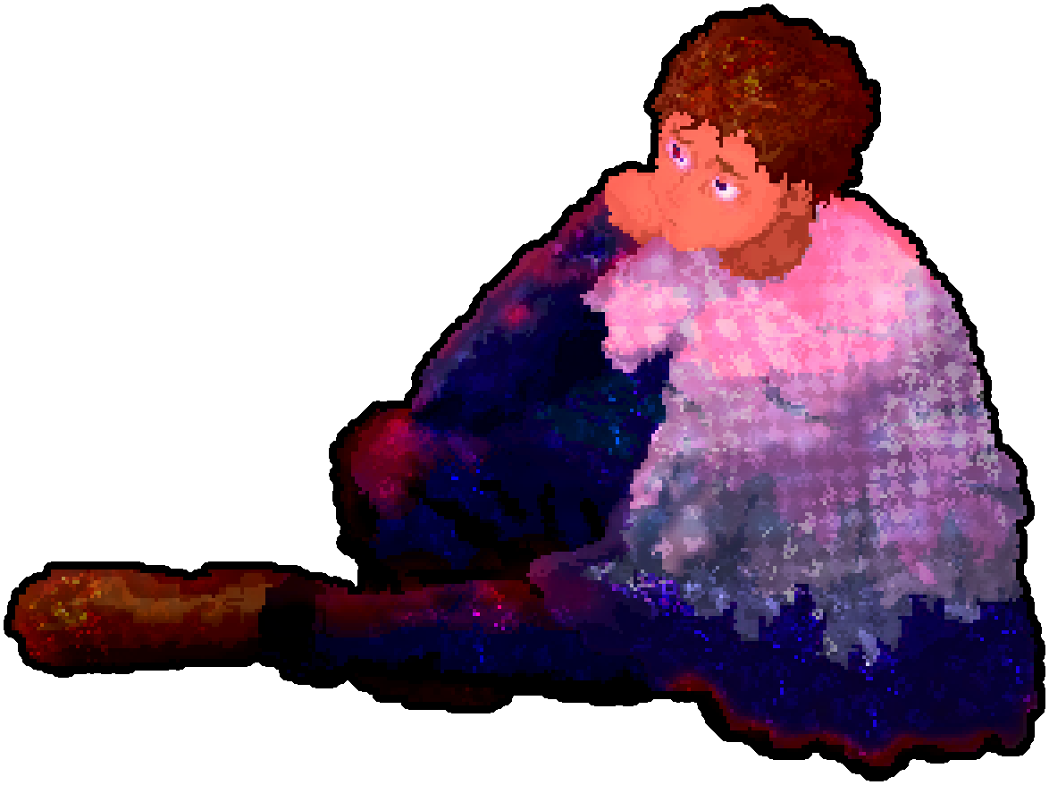 Reverie holographic sticker